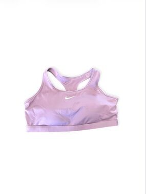 Nike Dri-FIT Purple Racerback Sports Bra 1X Moisture Wicking, Wireless